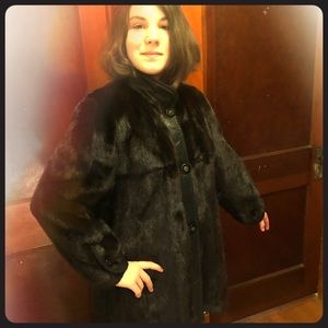 Revillon Mink Car Coat, Gently Loved